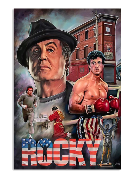 Rocky Balboa America poster