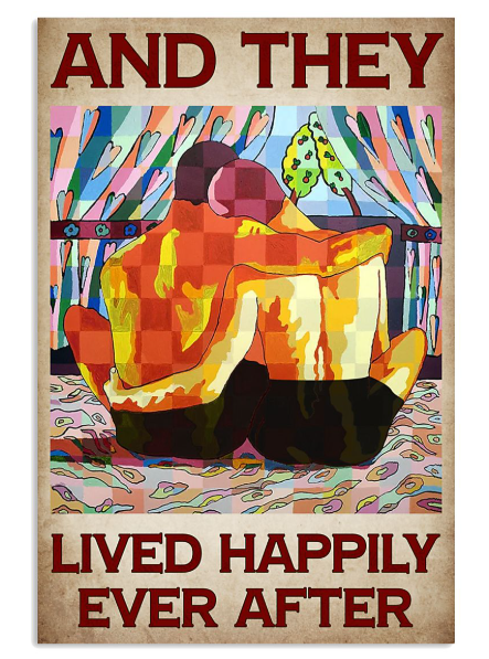 LGBT and they lived happily ever after poster
