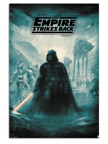 Star war the empire strikes back poster
