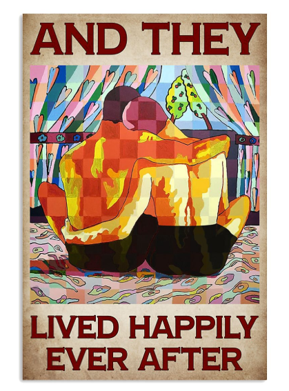 LGBT and they lived happily ever after poster
