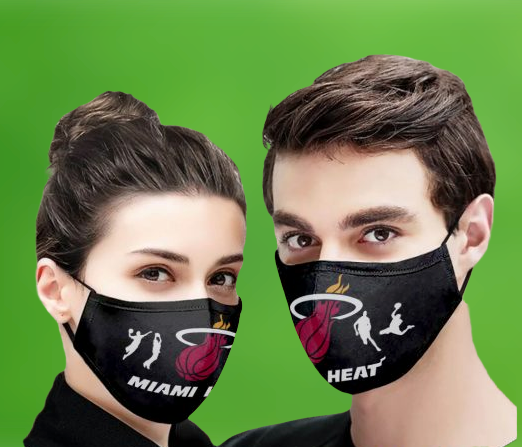 Miami Heat face mask