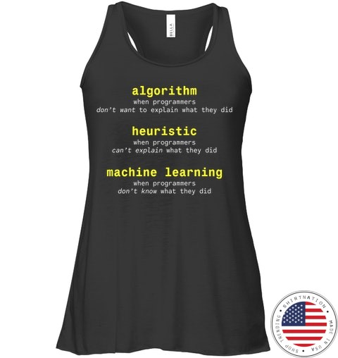 Algorithm Heuristic Machine Learning Shirt5