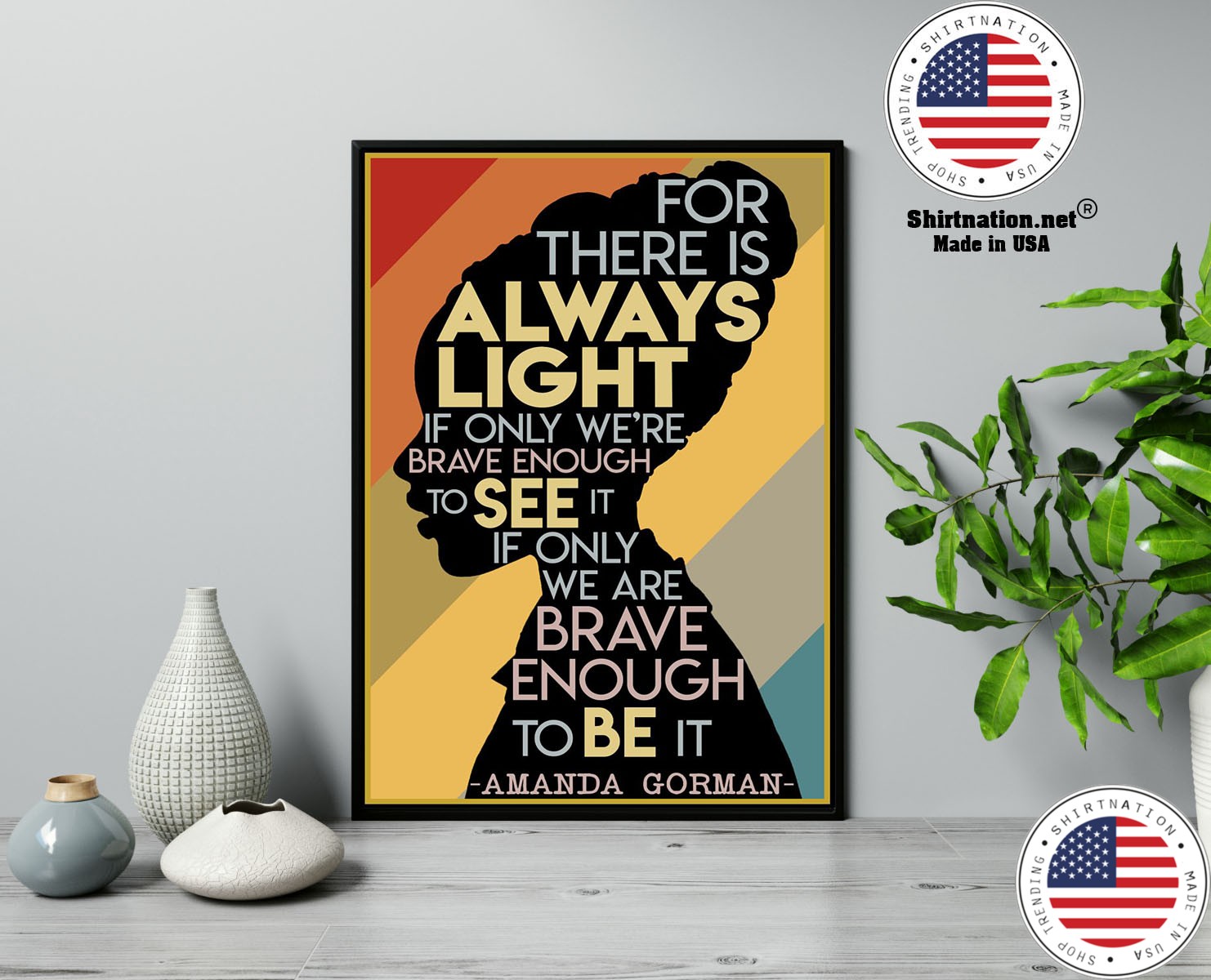Amanda Gorman Hill we climb for there is always light poster 13