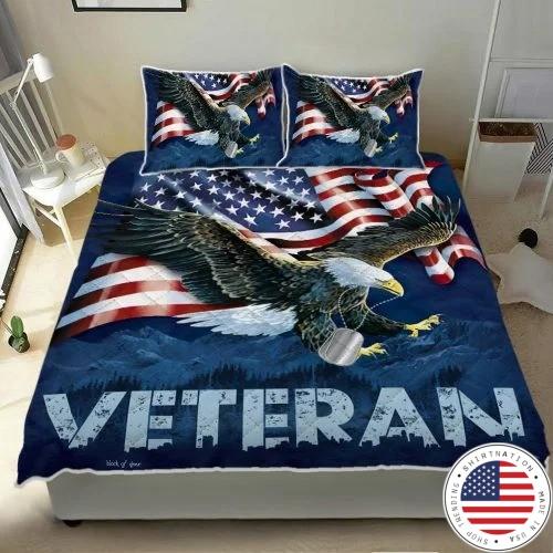 American eagle veteran bedding set2