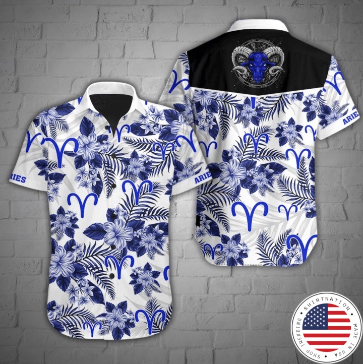 Aries Hawaiian Shirt 1