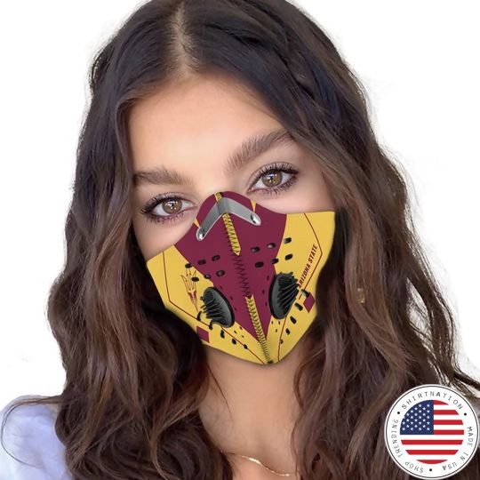 Arizona State face mask