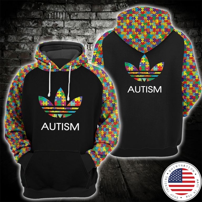 Autism adidas 3d hoodie