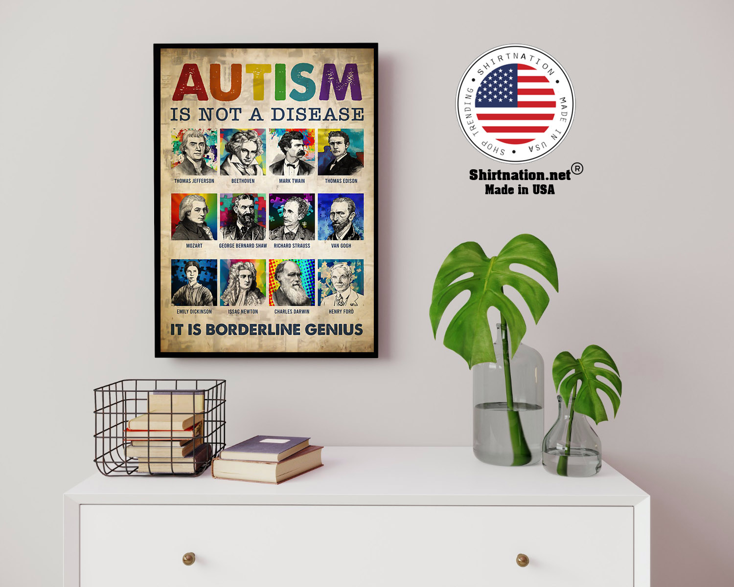 Autism is not a disease it is borderline genius poster 14