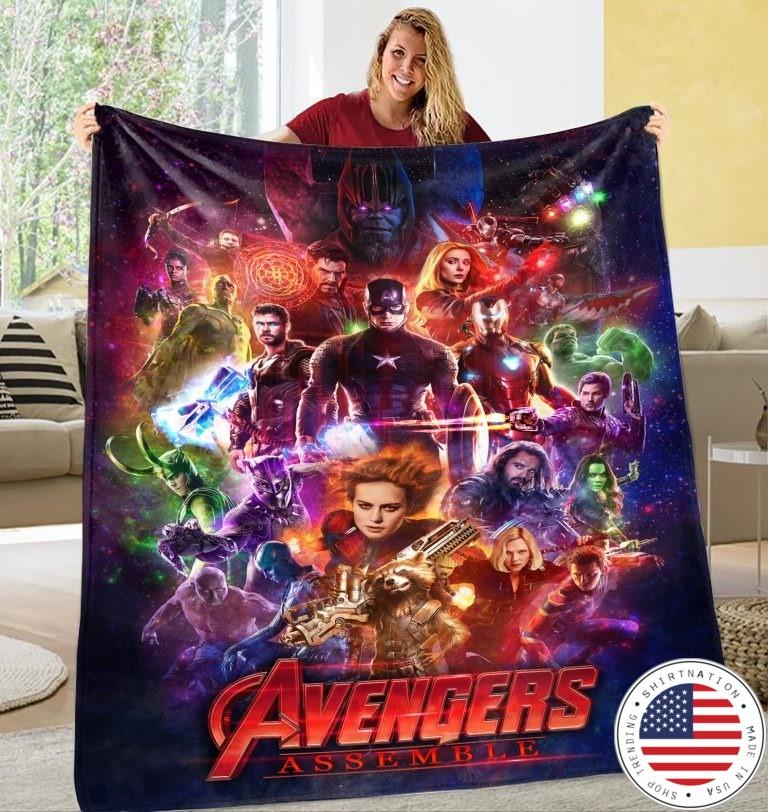 Avengers Assemble blanket