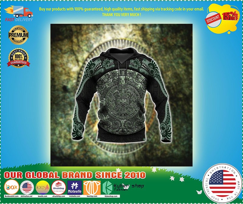 Aztec jungle 3D hoodie and sweatpant 4