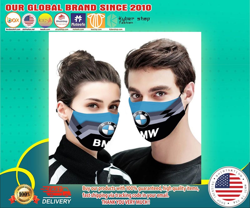BMW logo face mask