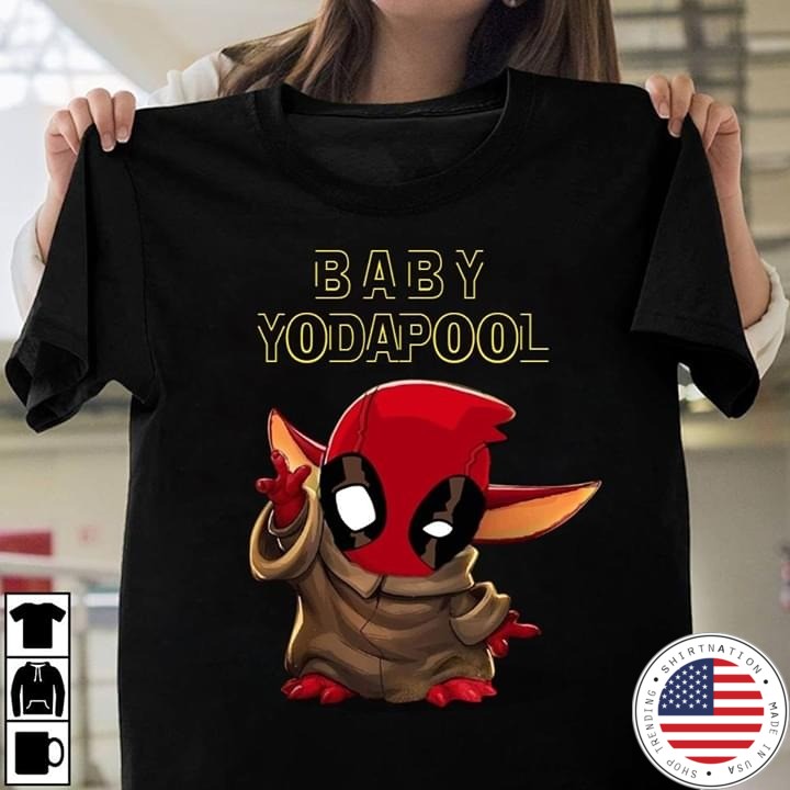 Baby Yoda pool shirt