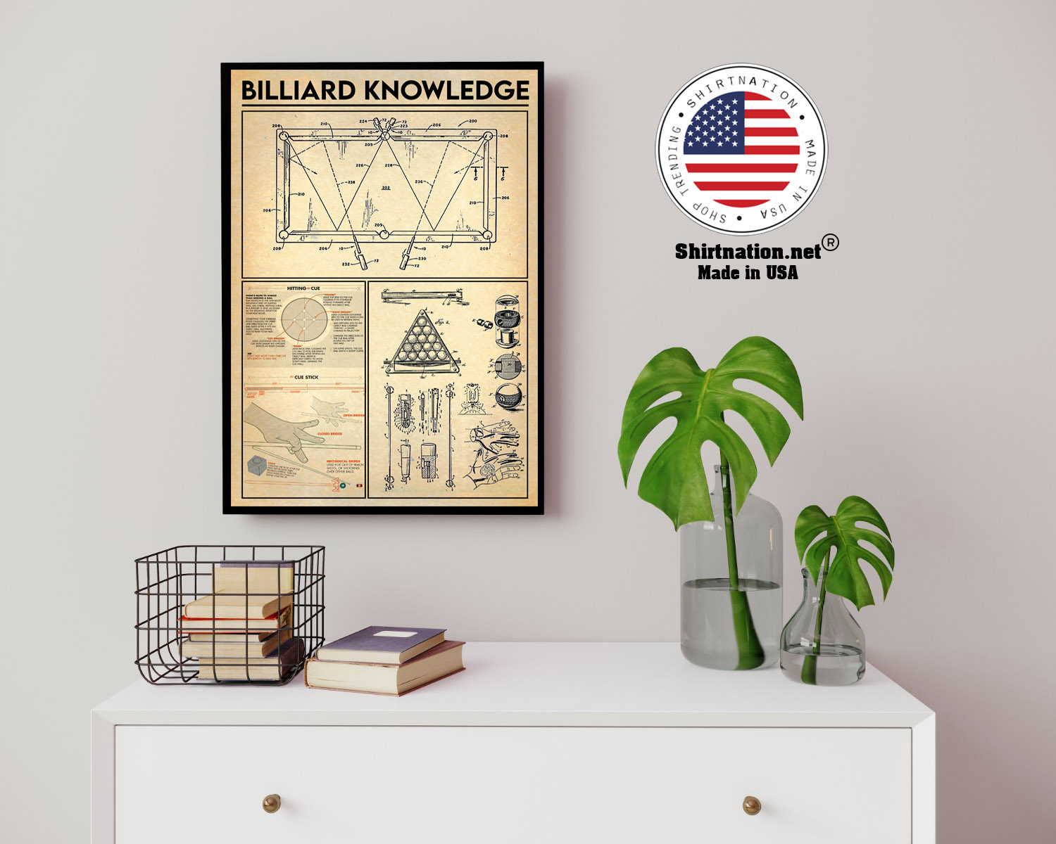 Billiard knowledge poster 14