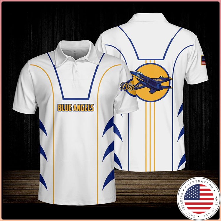 Blue Angels USN Polo Shirt3