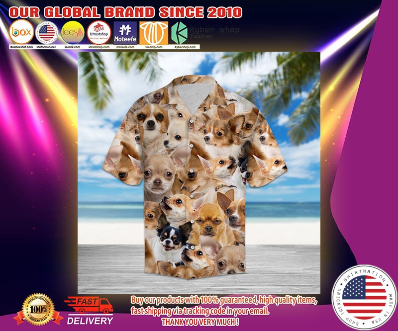 Boston Terrier hawaiian shirt