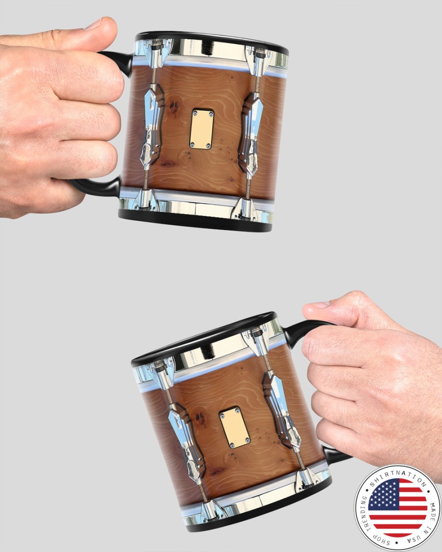 Brown drum mug 4