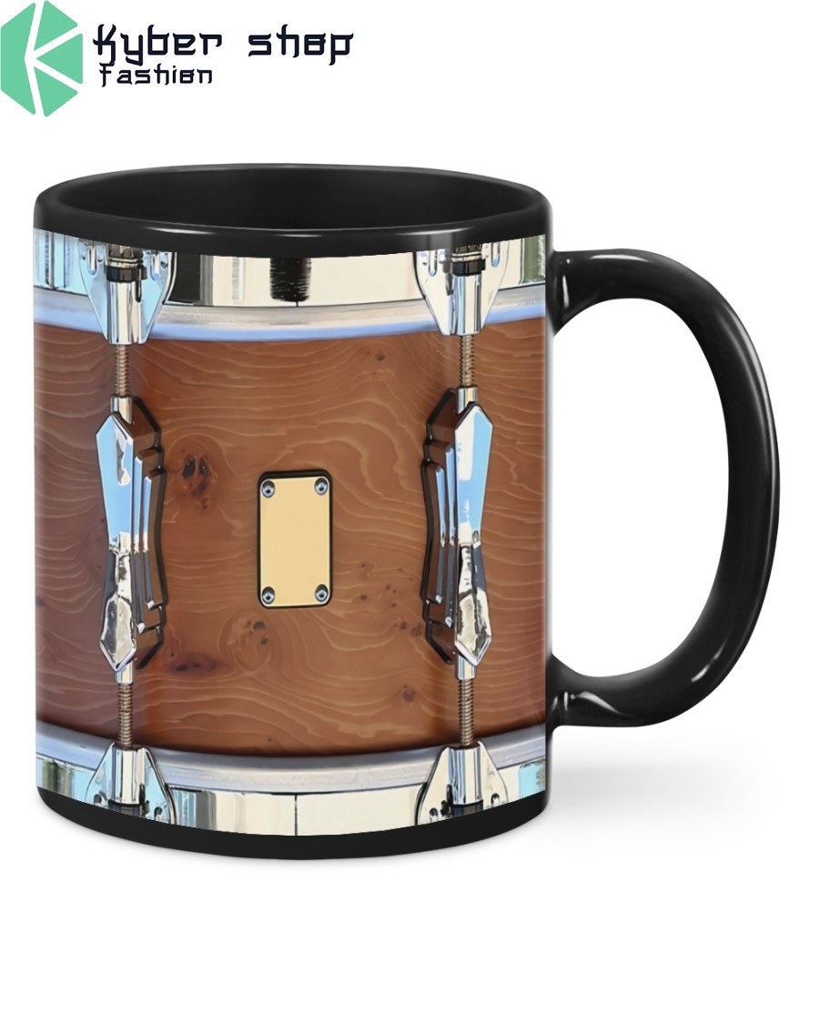 Brown drum mug