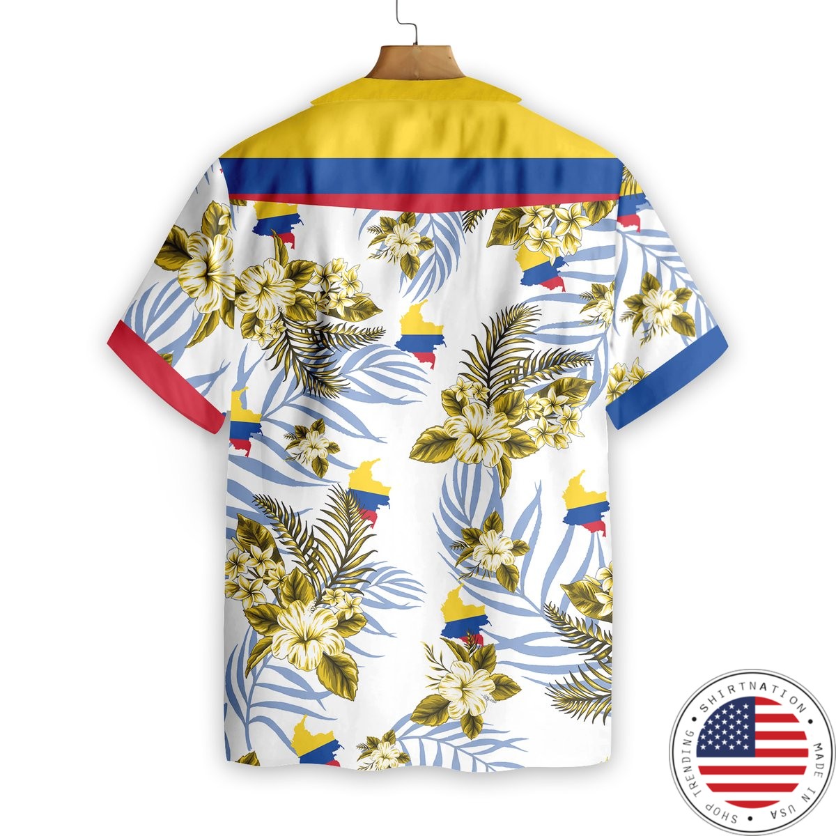 Colombia Proud Hawaiian Shirt1