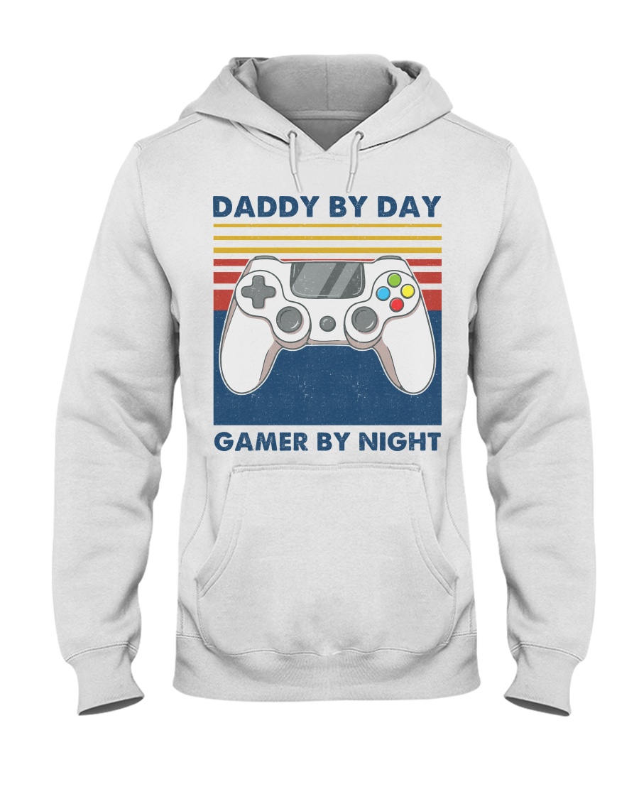 Daddy By Day Gamer By Night Shirt2