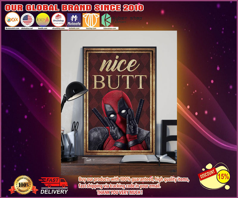 Deadpool nice butt poster