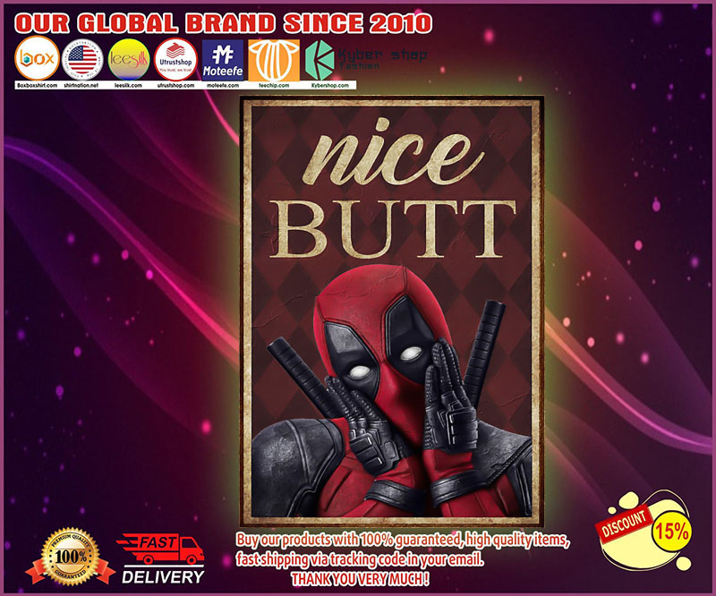 Deadpool nice butt poster