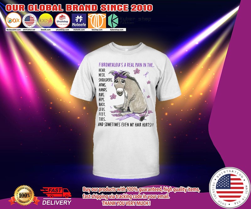 Donkey Fibromyalgias a real pain in the t shirt 2