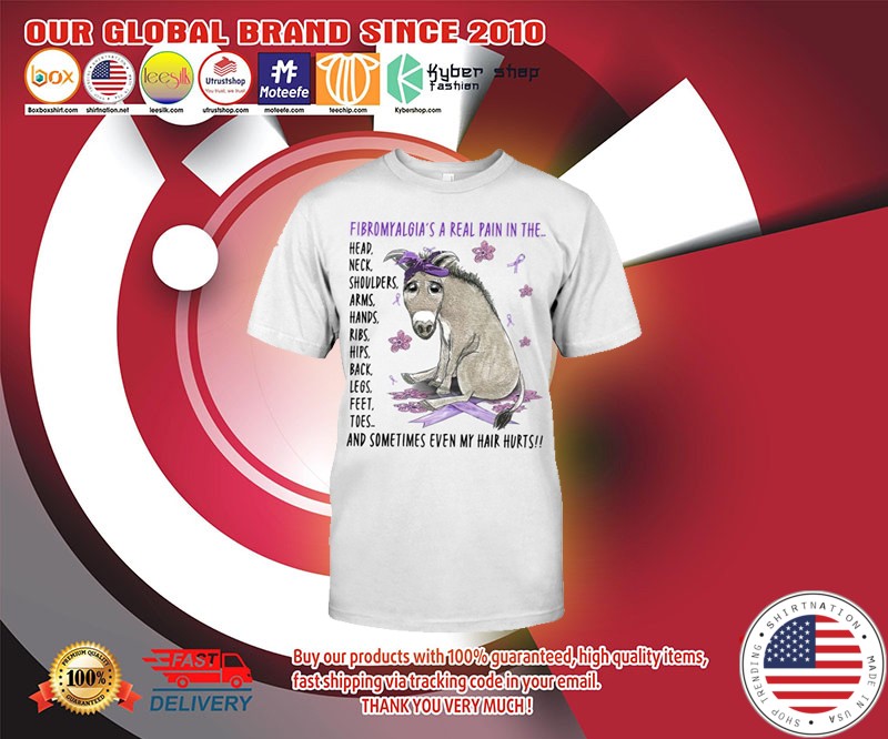 Donkey Fibromyalgias a real pain in the t shirt 3