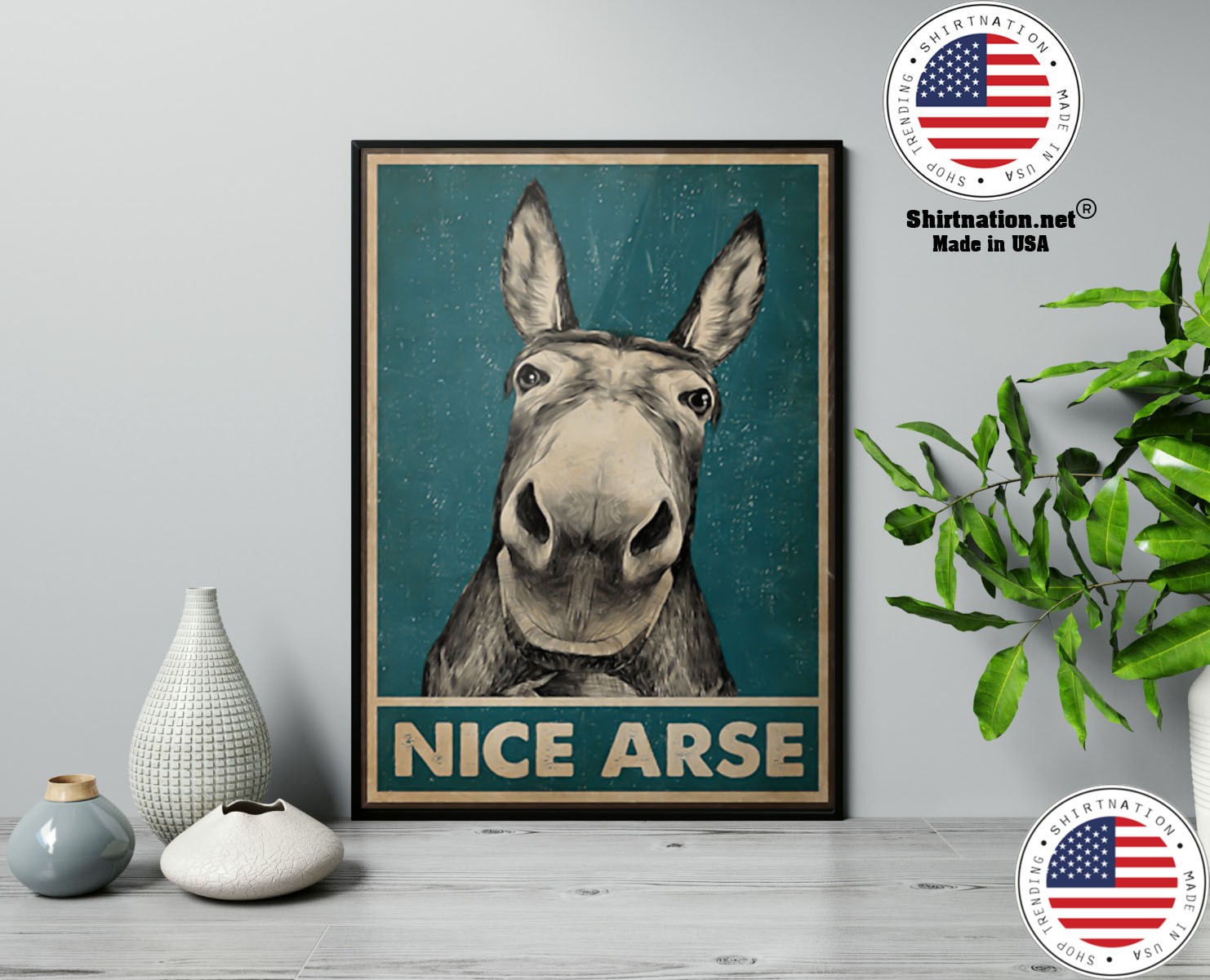 Donkey Nice Arse Poster 13
