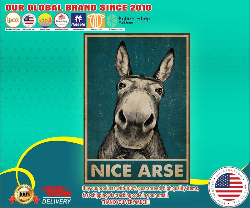 Donkey nice arse poster