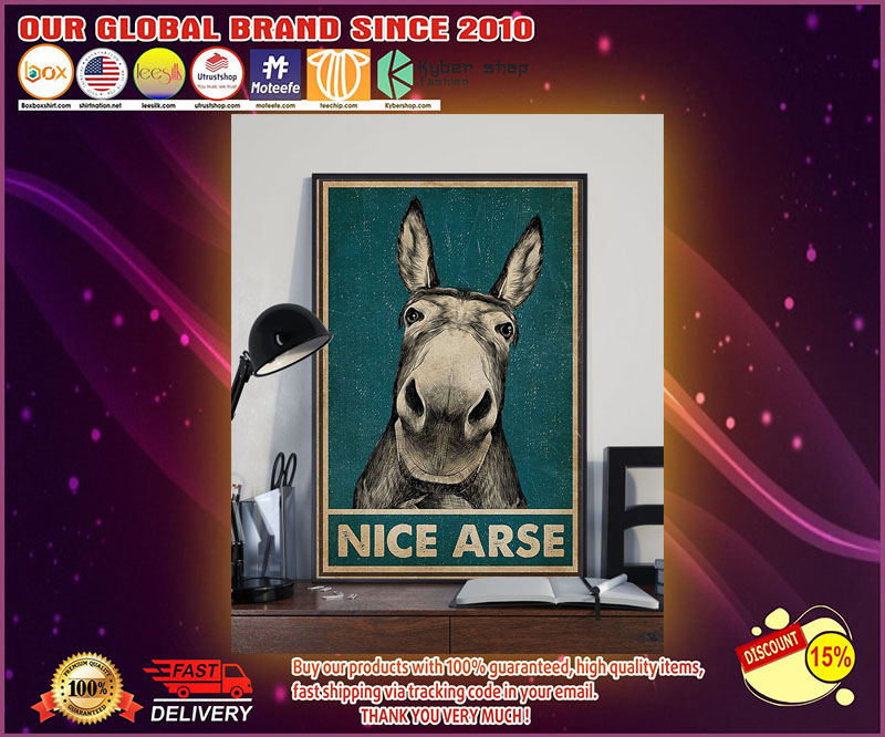 Donkey nice arse posters