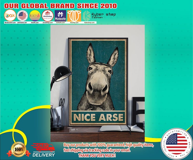 Donkey nice arse vertical poster