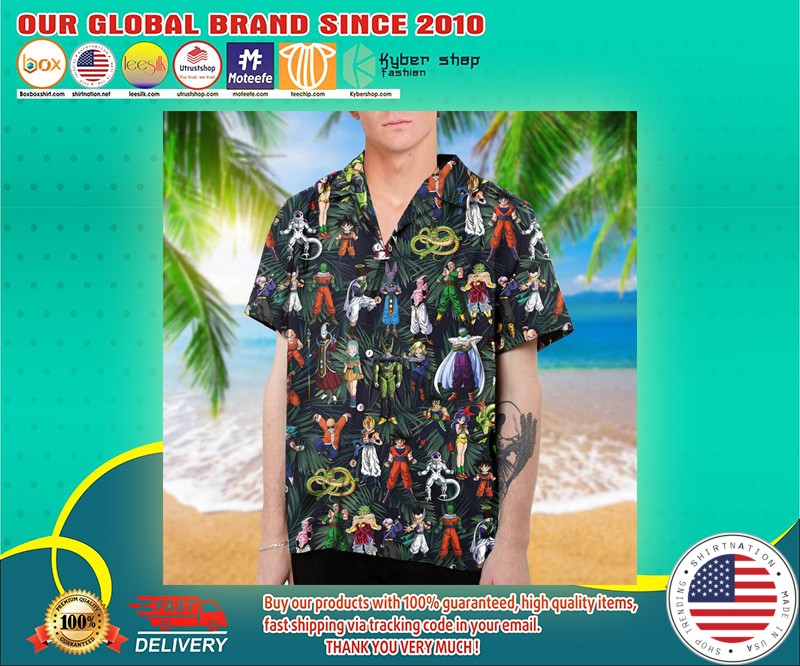 Dragon Ball hawaiian shirt 4