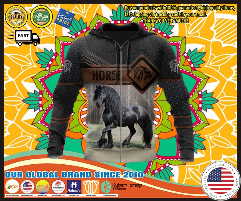Horse 3D hoodie 1 1