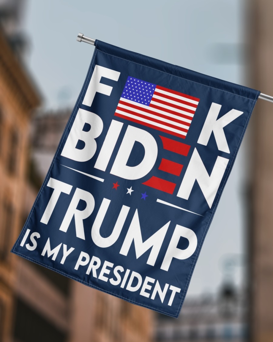 FamericanK biden trump is my president flag2