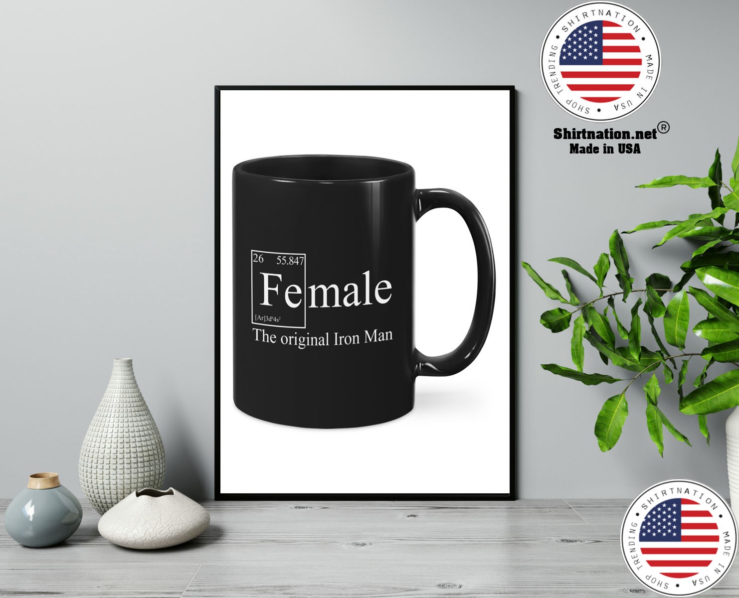 Female the original iron man mug 13
