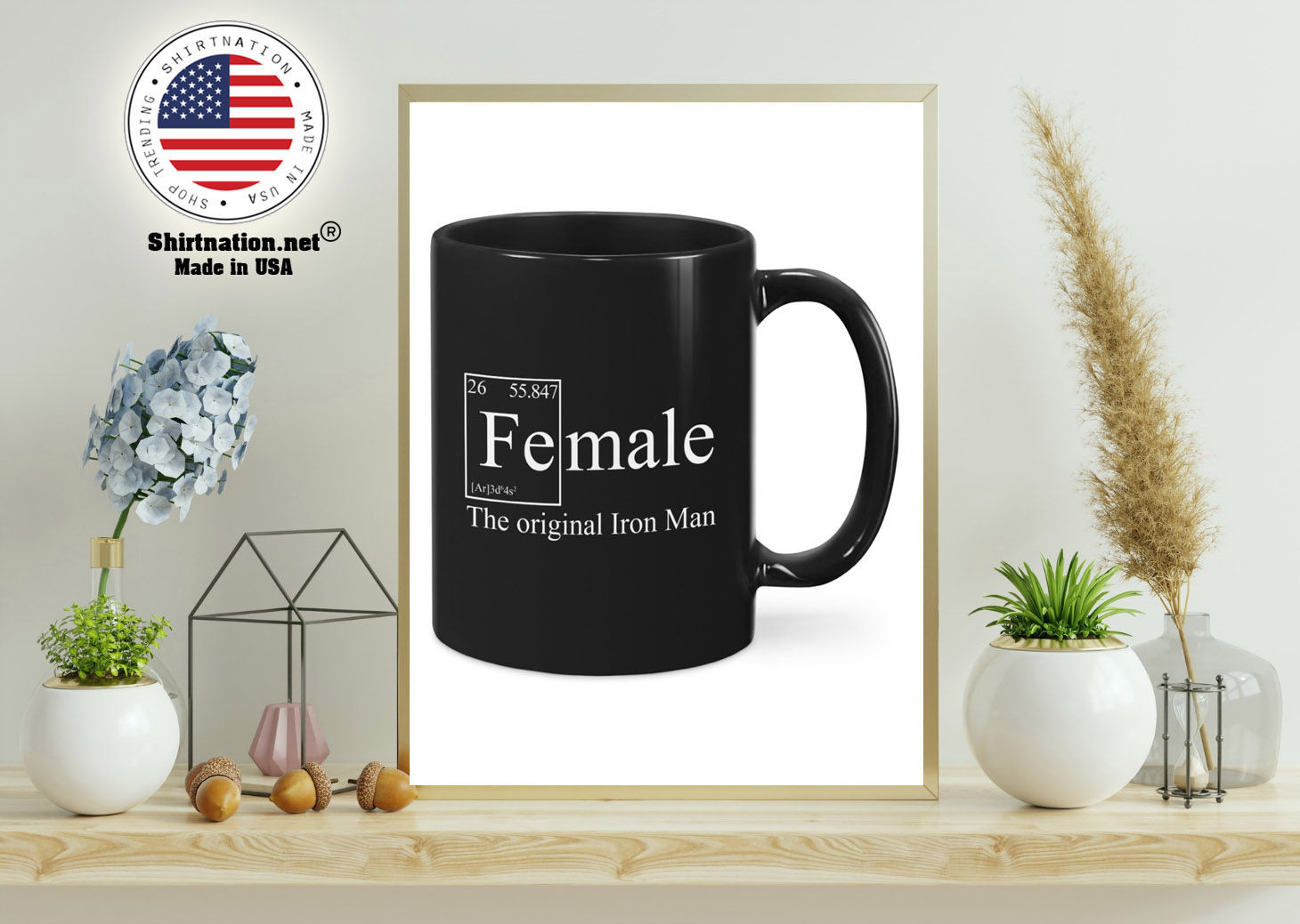 Female the original iron man mug 15
