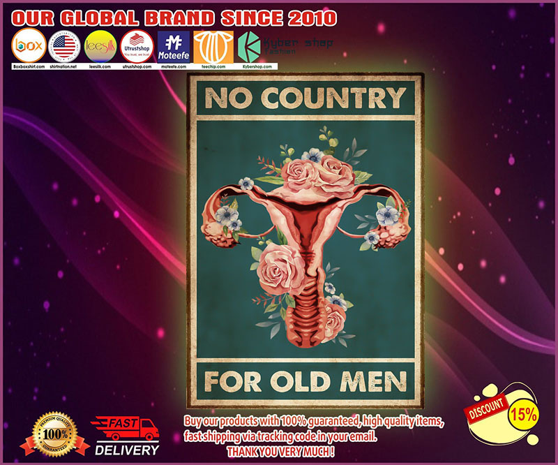 Feminist no country for old men poster