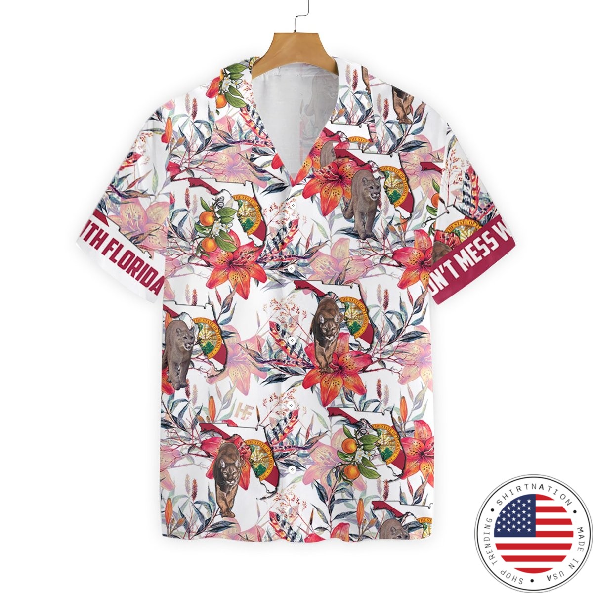 Don't mess with Florida Hawaiian Shirt