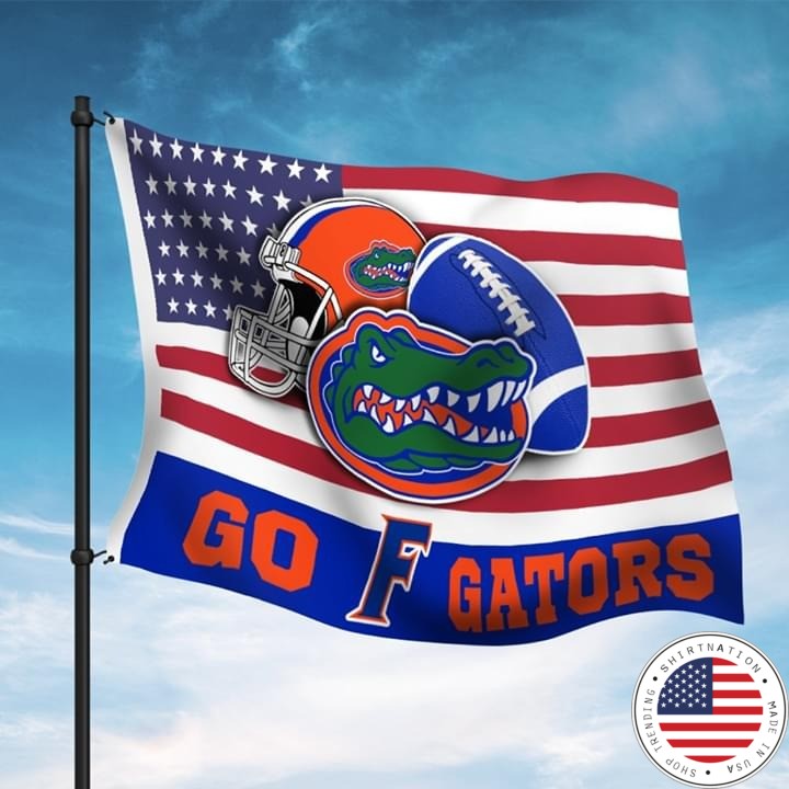 Go F Gators American flag