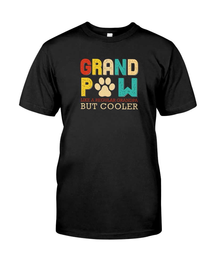 Grand pow like a regular grandpa but cooler shirt as