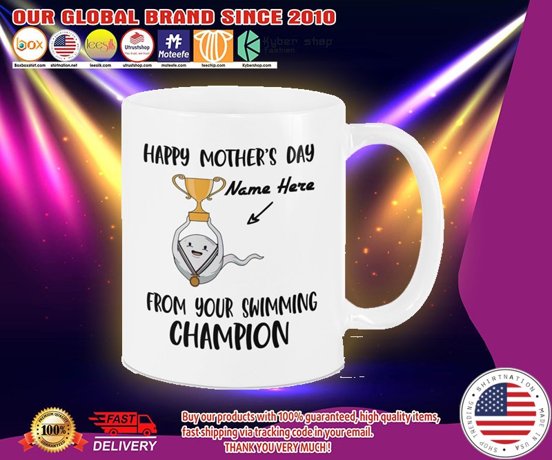 Happy mothers day from your swimming champion mug 2