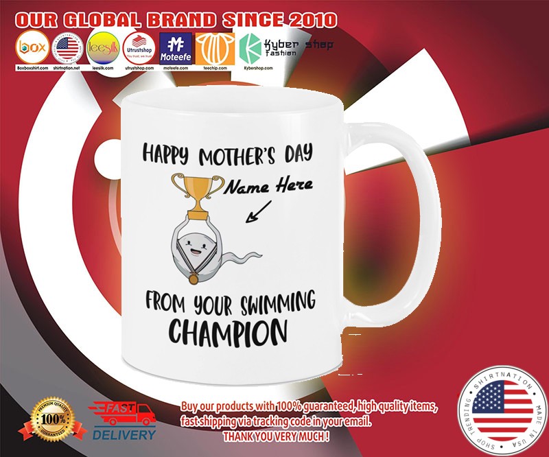 Happy mothers day from your swimming champion mug 3