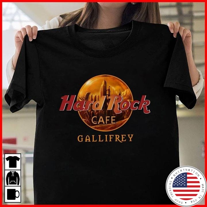 Hard Rock Coffee Gallifrey shirt