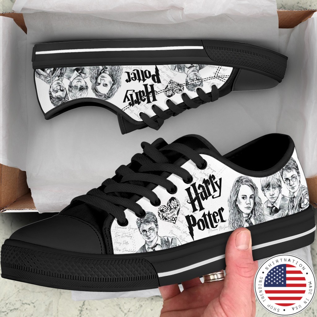 Harry Potter low top canvas shoes as