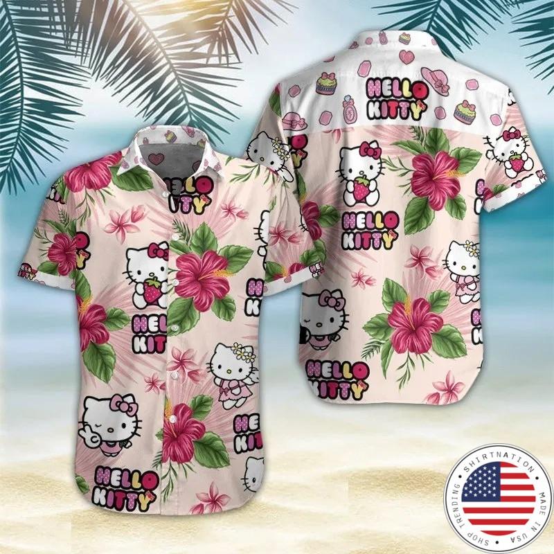 Hello kitty hawaiian shirt