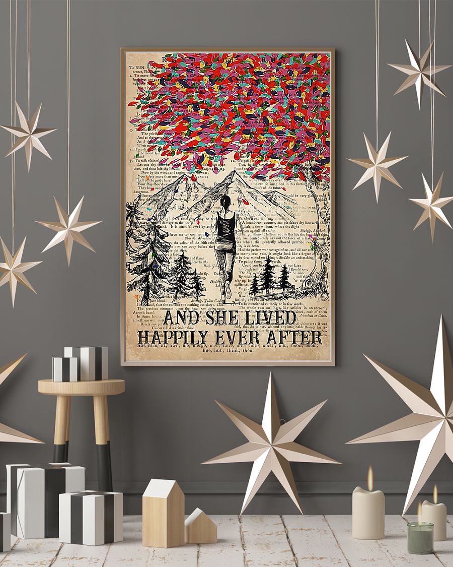 Hiking and she lived happily ever after poster3