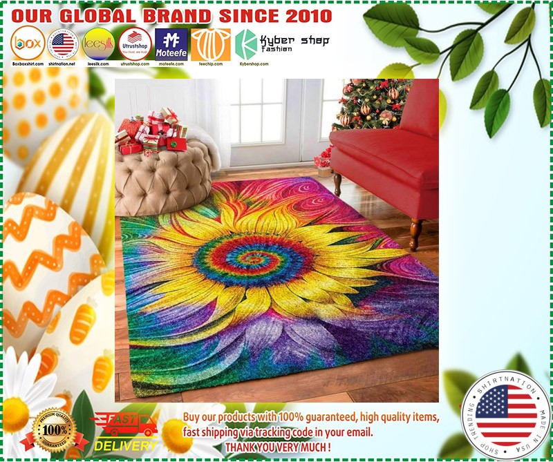 Hippie Sunflower rug 3
