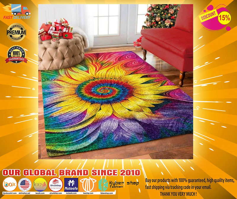 Hippie Sunflower rug2