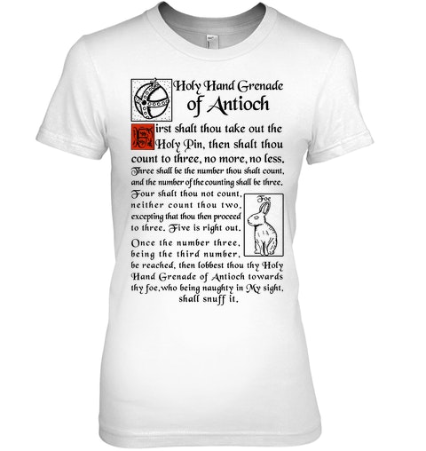 Holy Hand Grenade Of Antioch Shirt1 1