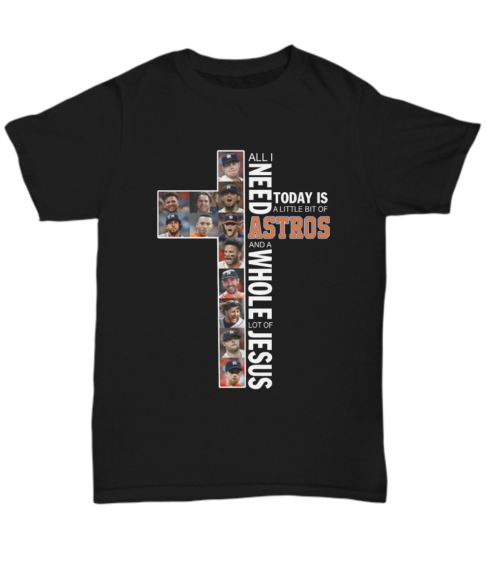 Houston Astros and Jesus shirt
